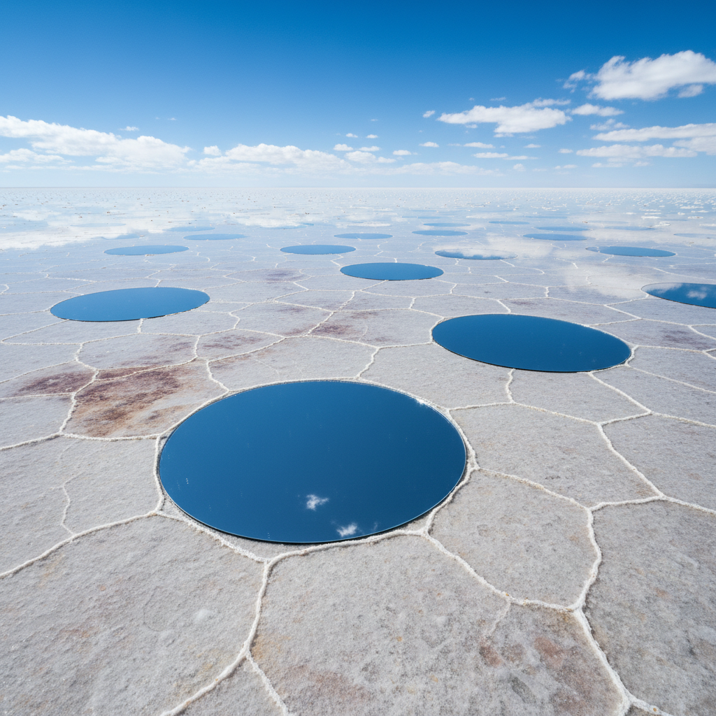 Salar de Uyuni Mirror Season — Potosí, Bolivia landscape