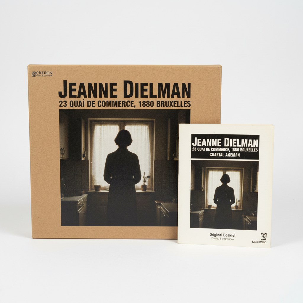 Criterion Collection laserdisc box for Jeanne Dielman with original booklet