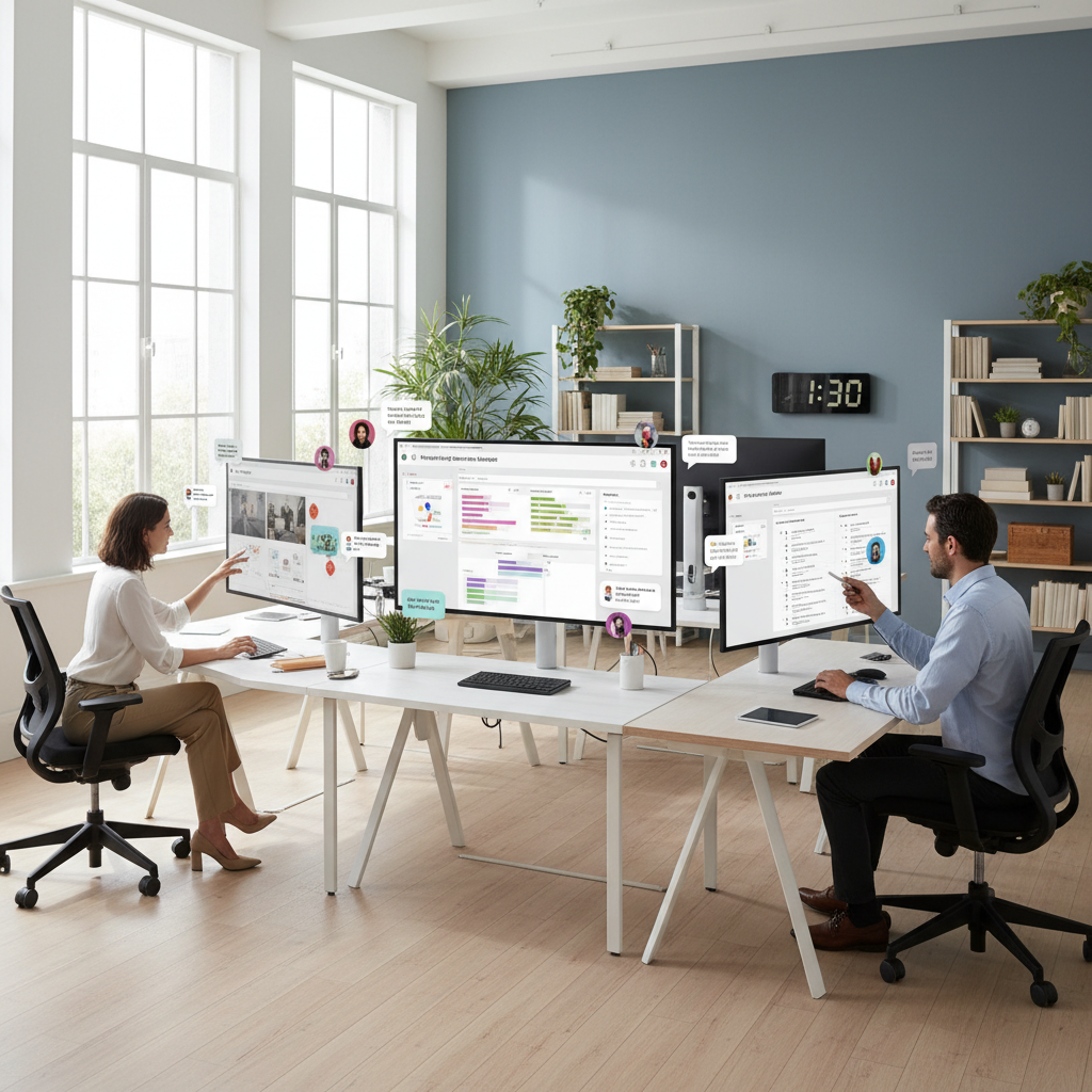 Notion workspace showing a project wiki with nested pages, database views, and sidebar navigation