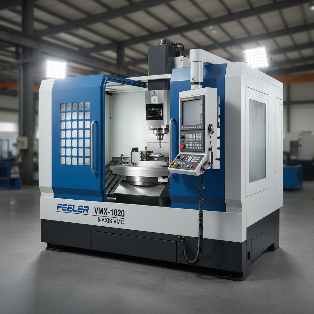 FEELER VMX-1020 5th-axis VMC vertical machining center