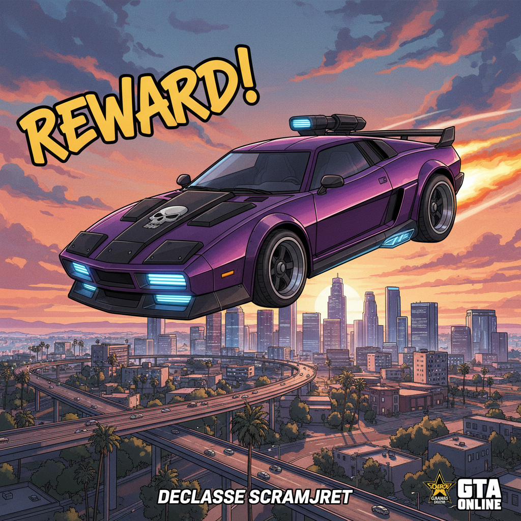 GTA Online vehicle reward artwork