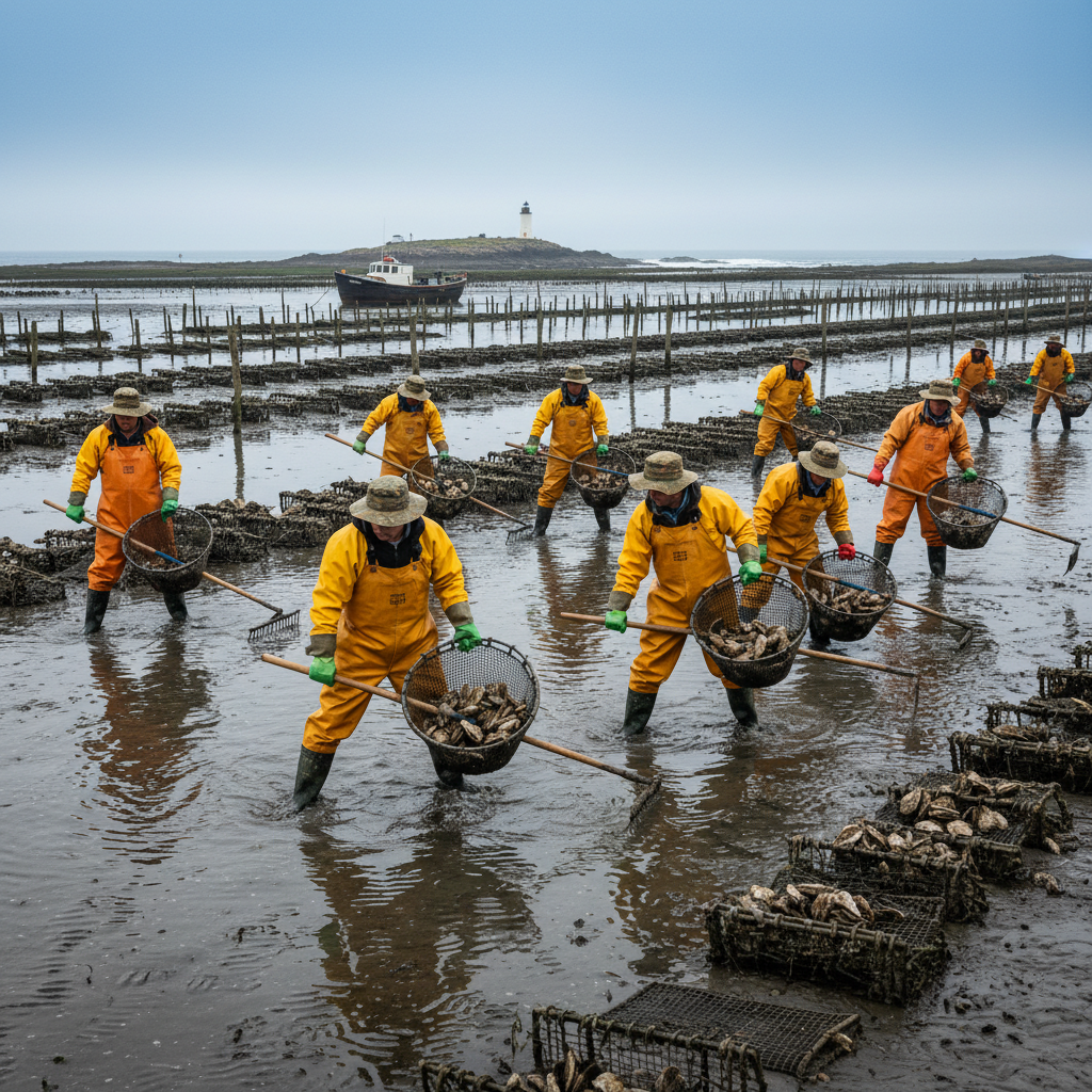 Oyster harvester