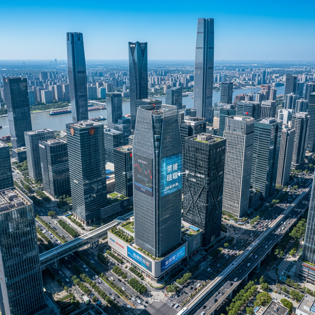 Pakistan business district representing South Asian trade and commerce operations
