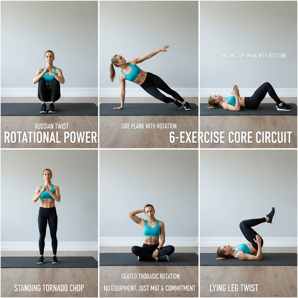 Core Strength Circuit for Fighters training lesson thumbnail