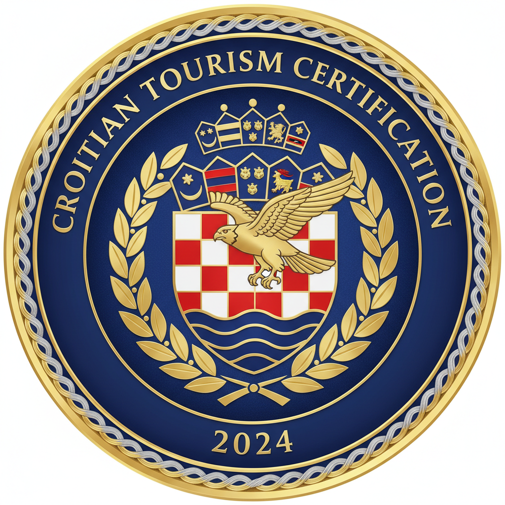 Croatian tourism certification icon