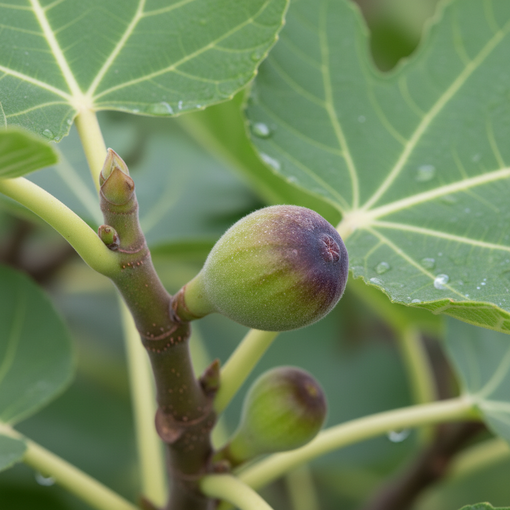 Fig at 2 weeks, dark-tipped newborn