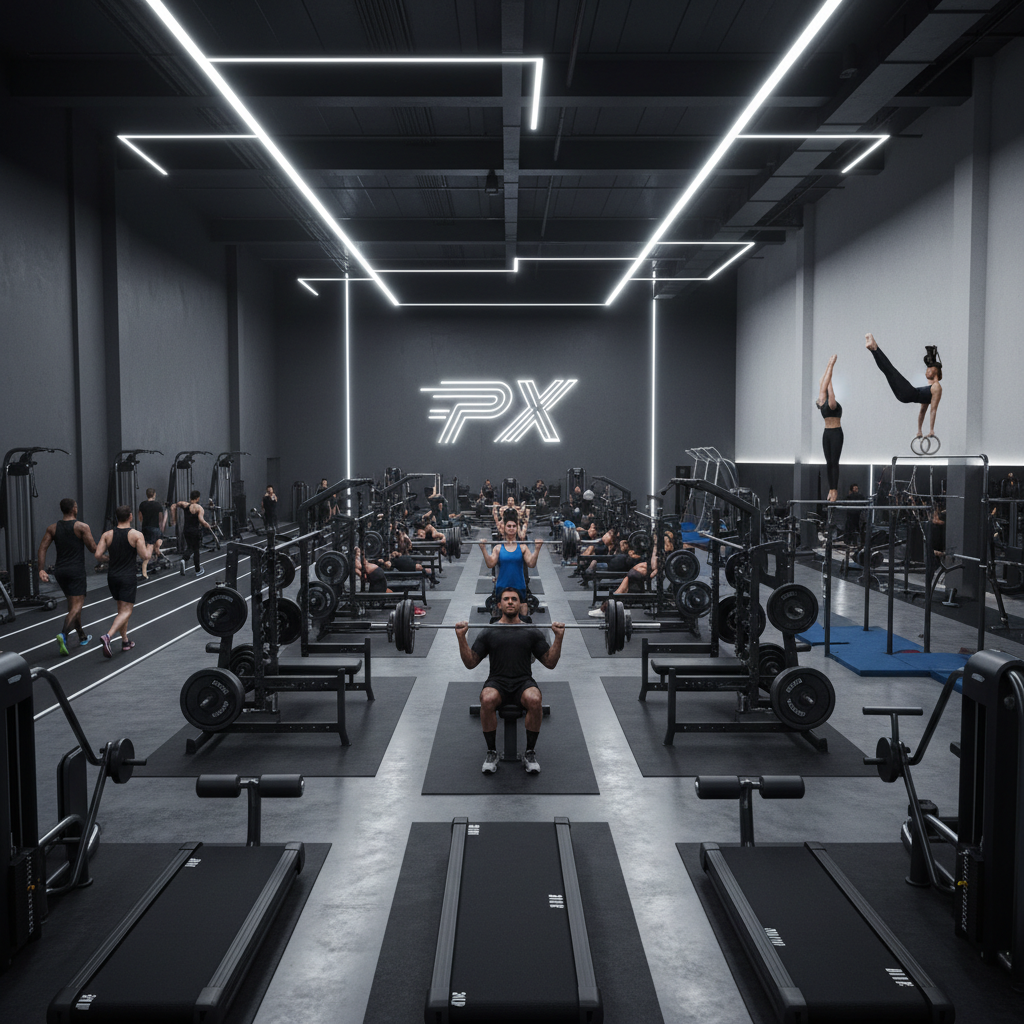 Athletes training at Play.XP facility with professional coaching and world-class equipment