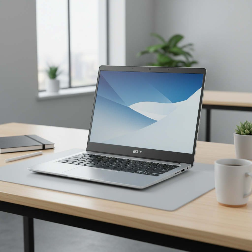 لابتوب Acer Swift فضي خفيف الوزن