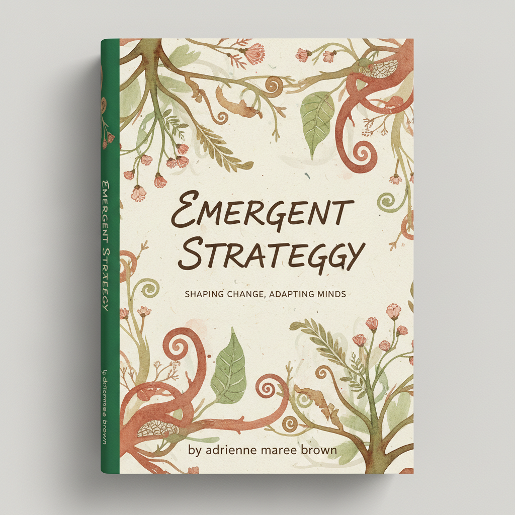 Organic toned cover for Emergent Strategy