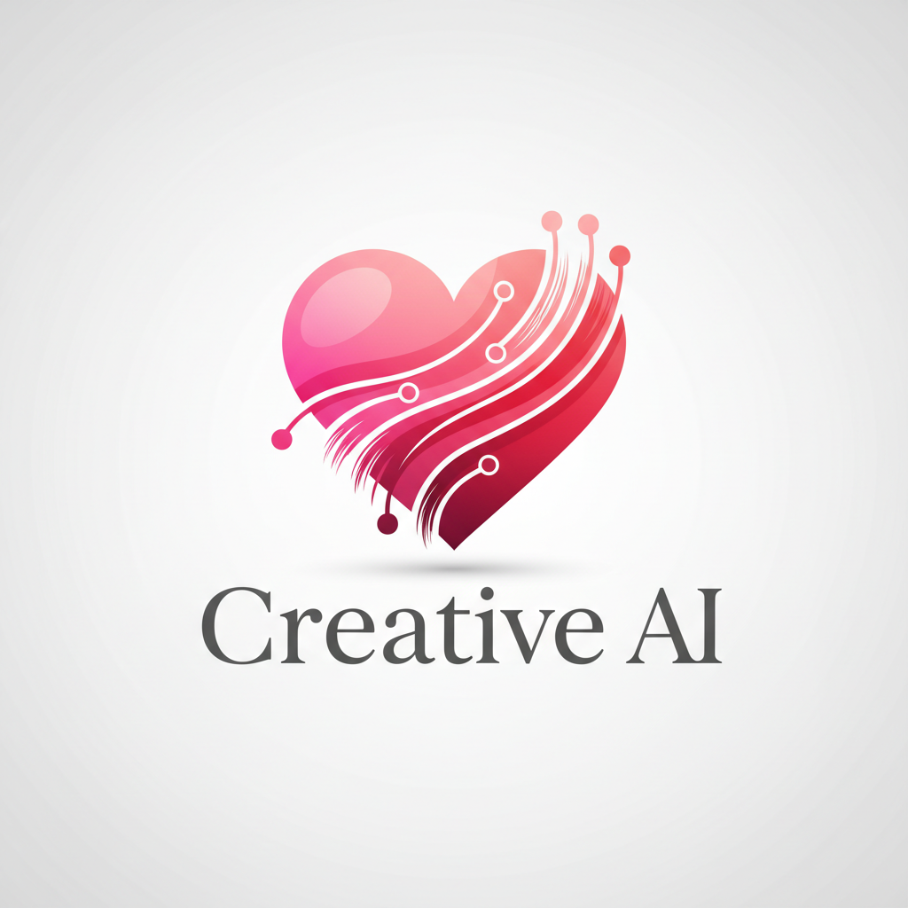 Colorful AI-generated abstract art on dark background
