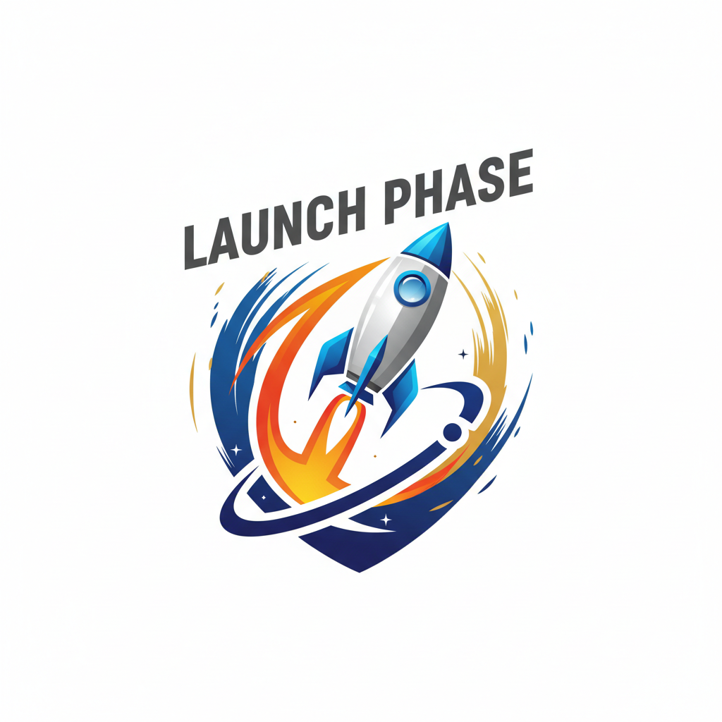 Rocket launch icon