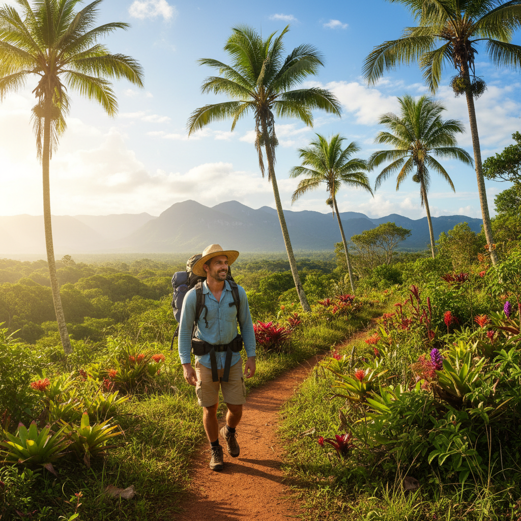 José Carlos em viagem ao Nordeste do Brasil