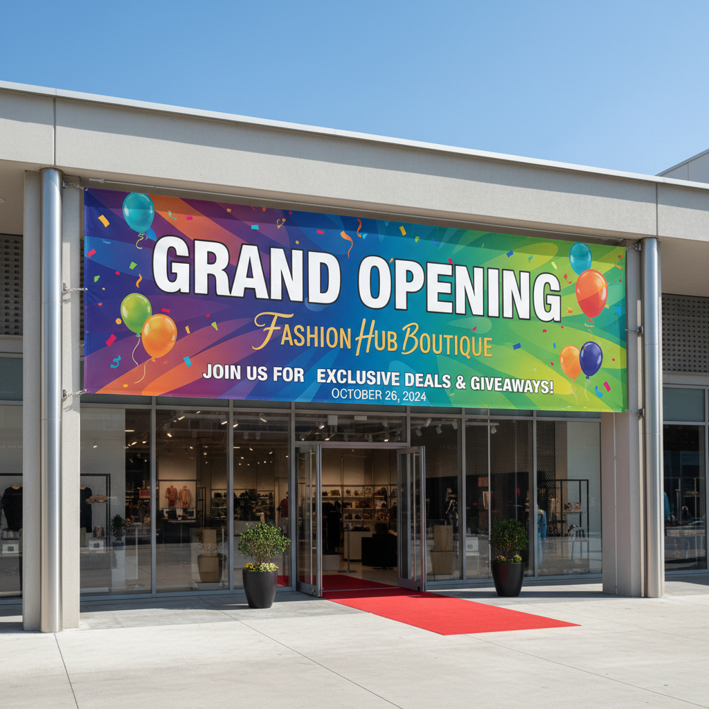 Large format outdoor billboard advertising installation with weather-resistant materials and professional mounting