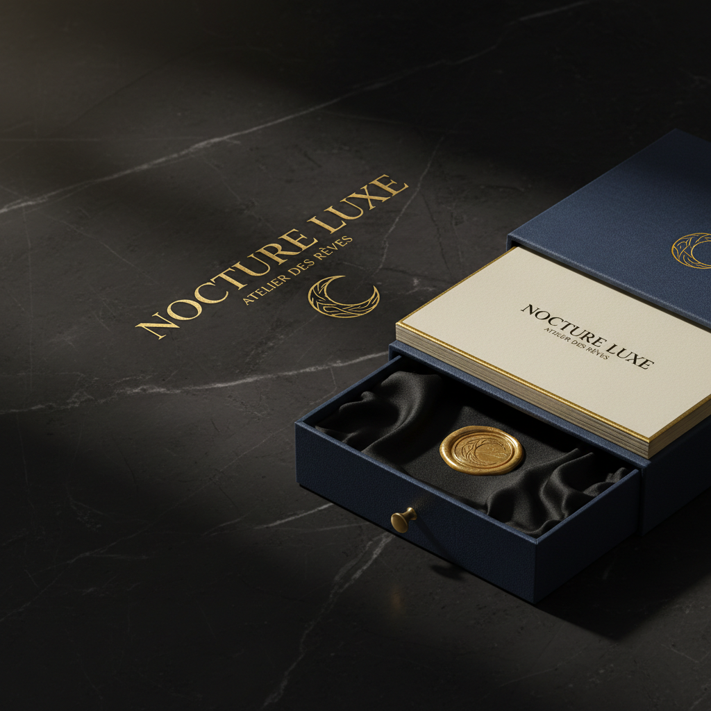 Premium editorial content display on minimal dark surface with controlled atmospheric lighting