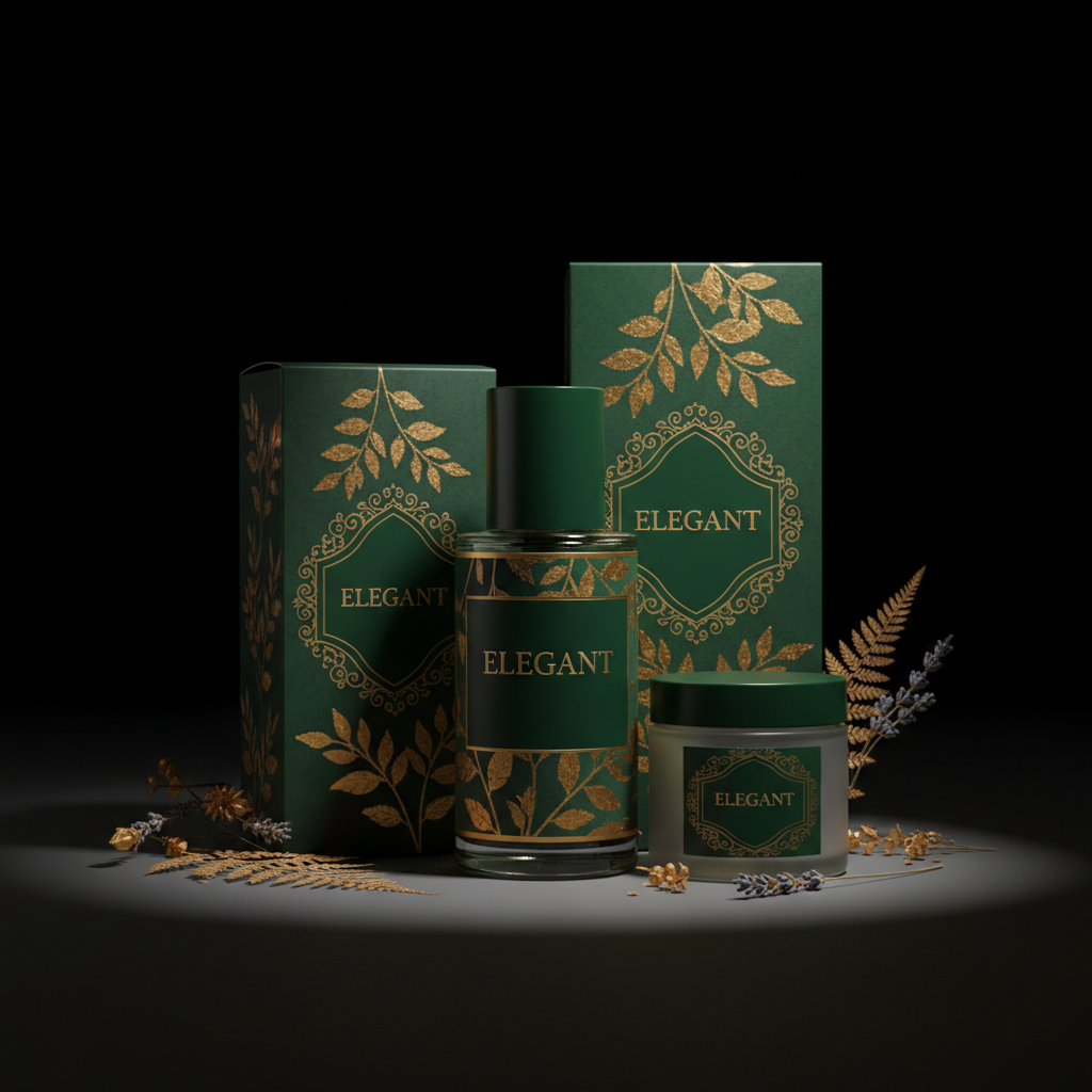 Lush botanical cover with vibrant greens and golden lettering, warm and organic