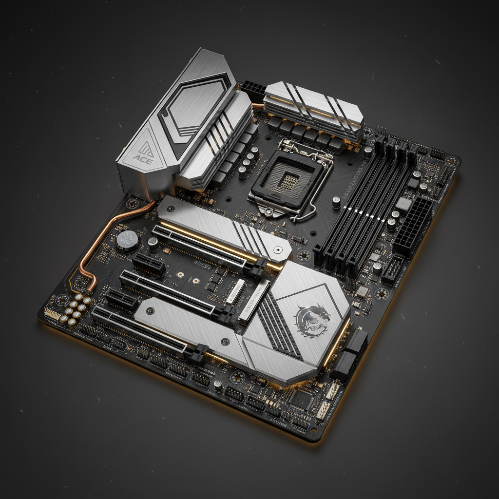 ASUS ROG motherboard circuit board