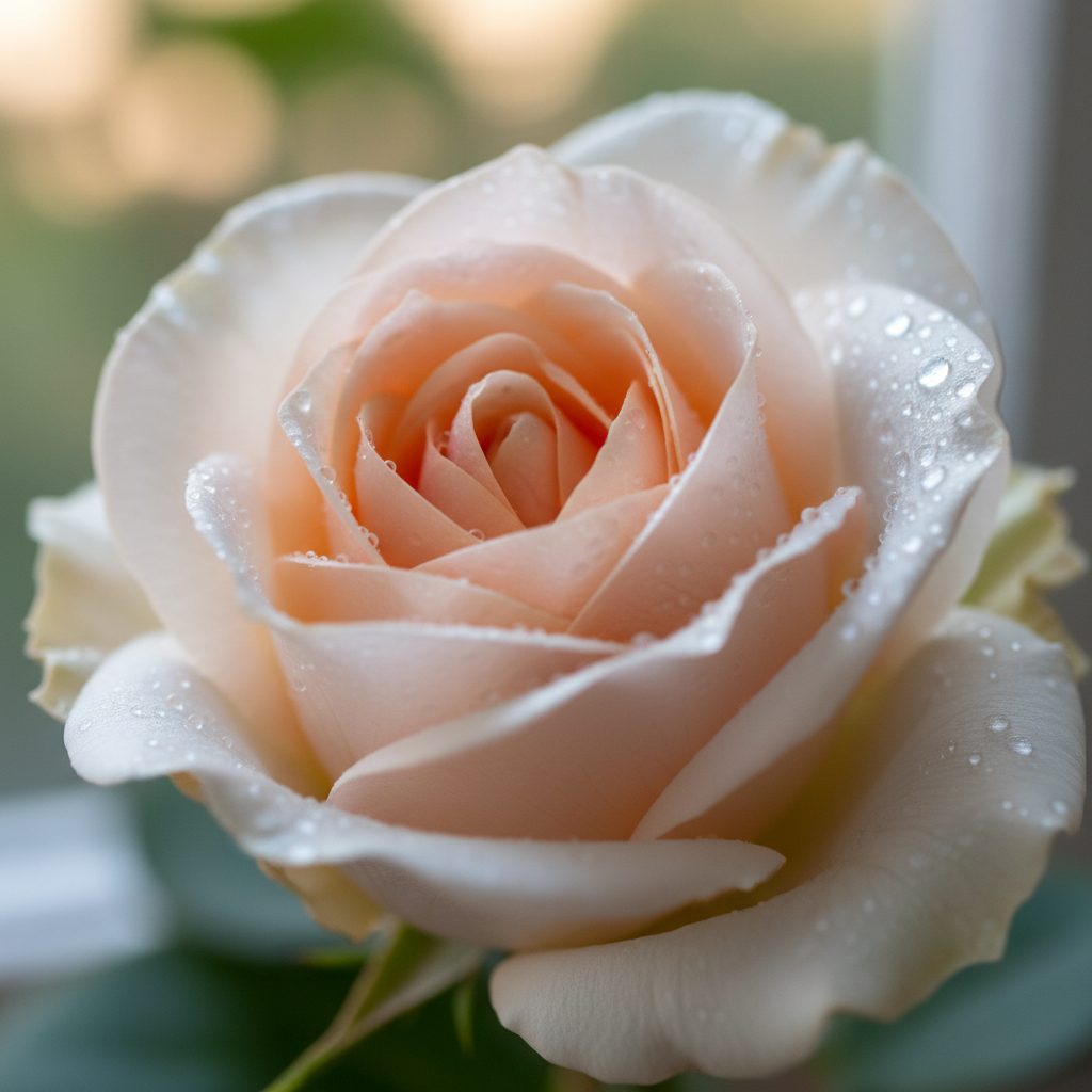 Flower blossom unfurling in macro time-lapse — petals opening slowly