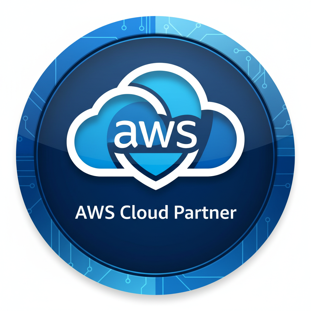 Amazon Web Services cloud partner logo