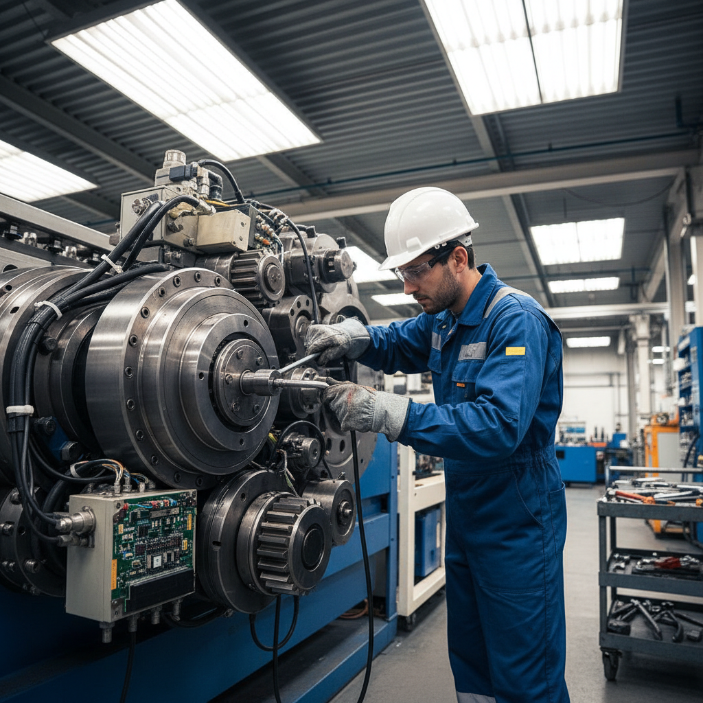 FrostAir certified technician performing precision maintenance on industrial HVAC equipment