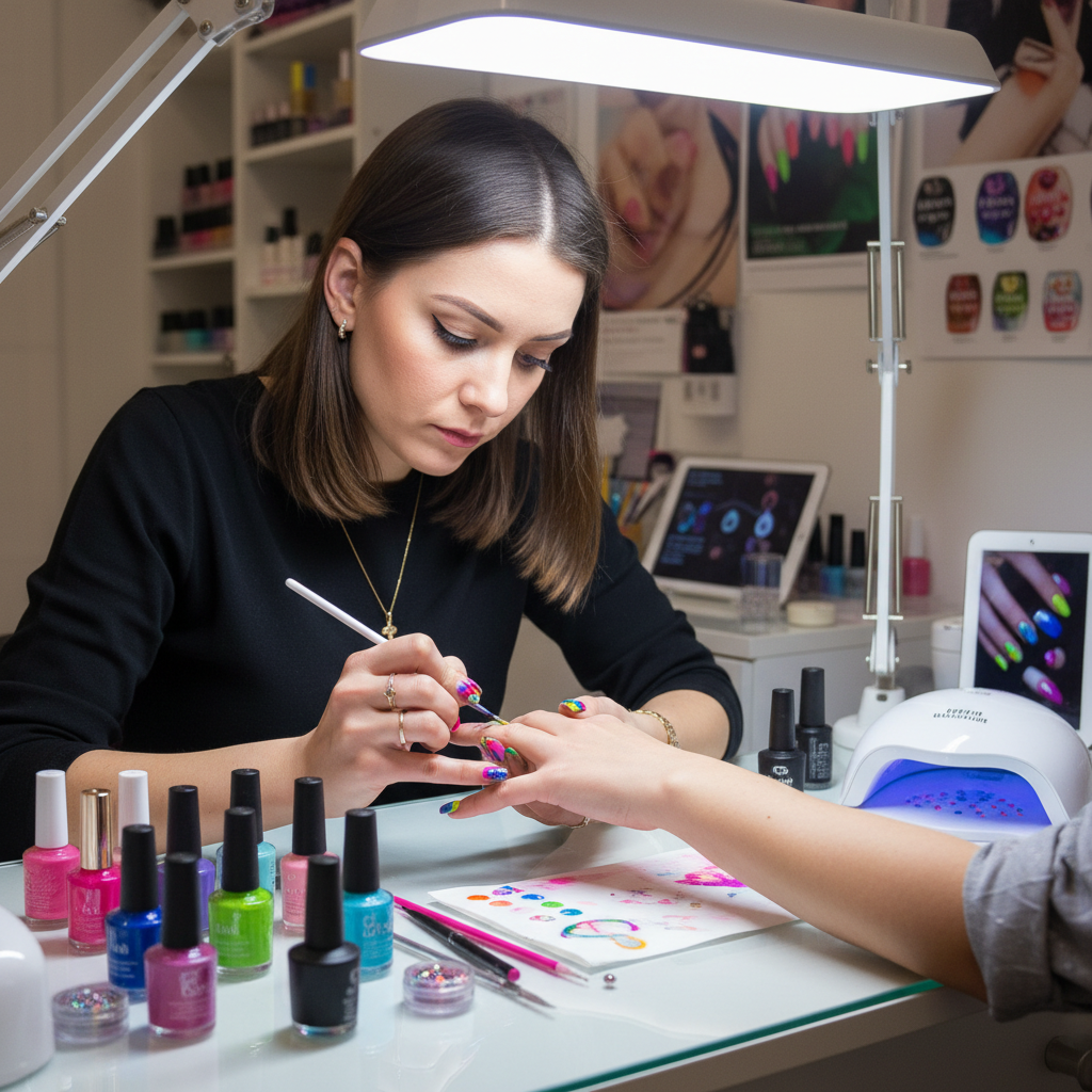 Nail art and decoration