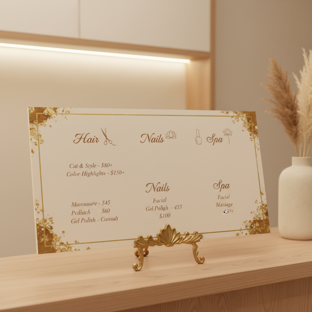 Trang dịch vụ spa