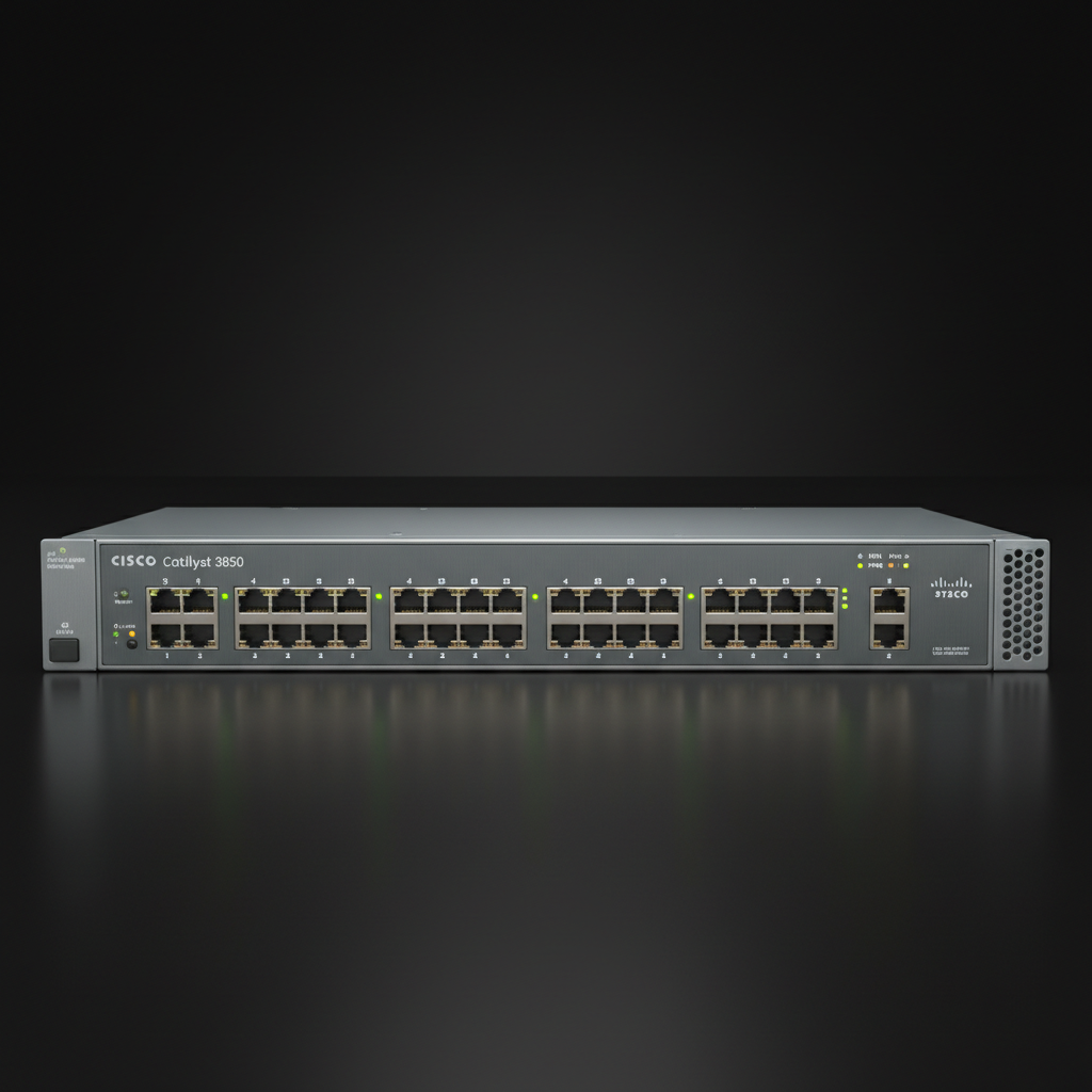Cisco Catalyst 9300 series enterprise-grade stackable switch with advanced security