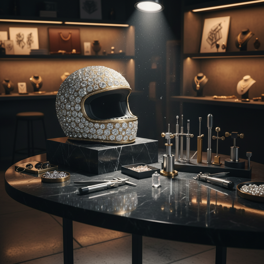 Luxury bespoke diamond jewelry atelier — DETARA custom design studio