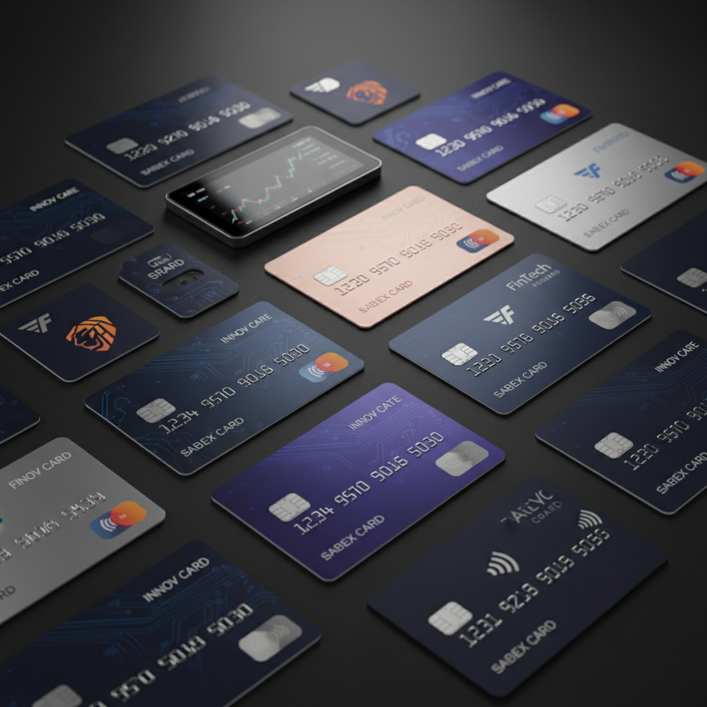 Gold and black credit card on dark surface, premium financial product, studio lighting