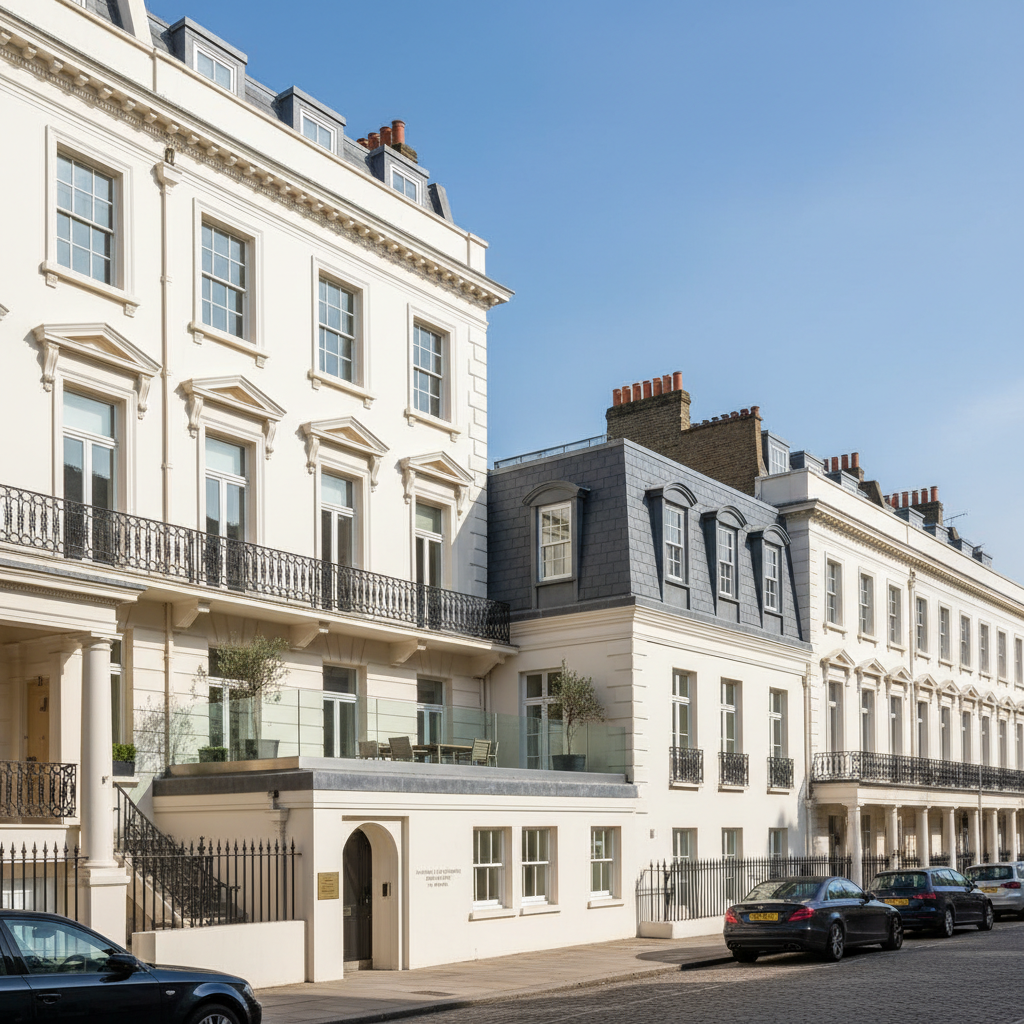 mansard conversion in Hove, East Sussex — Regency Terrace
