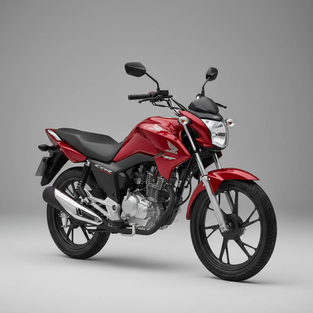 Honda Cargo 160 en rojo