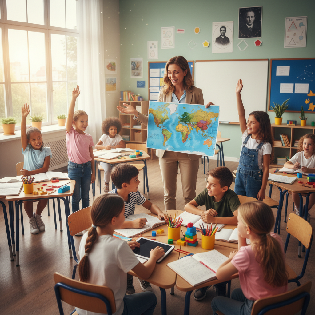 What Is Global Citizenship? An Introduction for Young Learners — global citizenship lesson thumbnail showing global citizenship theme