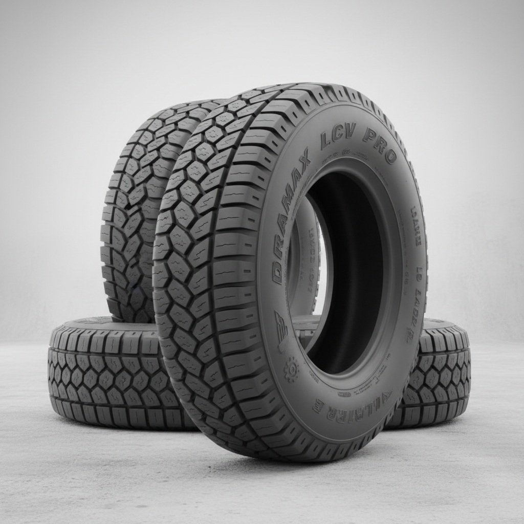 Light commercial vehicle LCV tires for delivery vans and pickup trucks