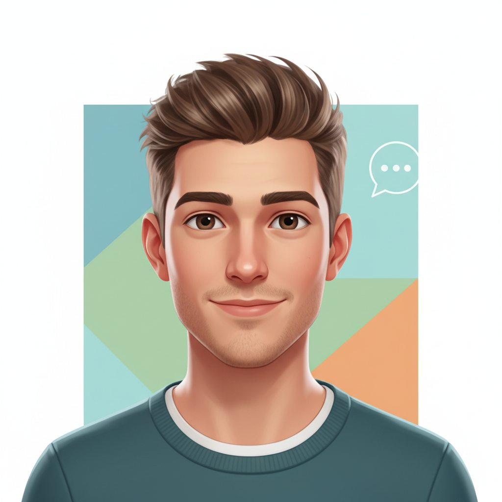 Avatar de Alex Linden para crear publicación