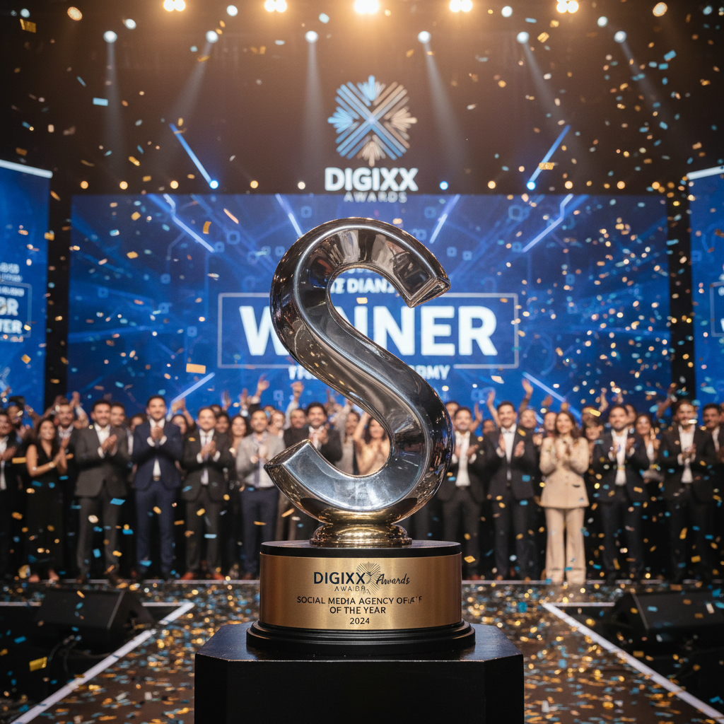 DIGIXX Awards Social Media Agency of the Year recognition