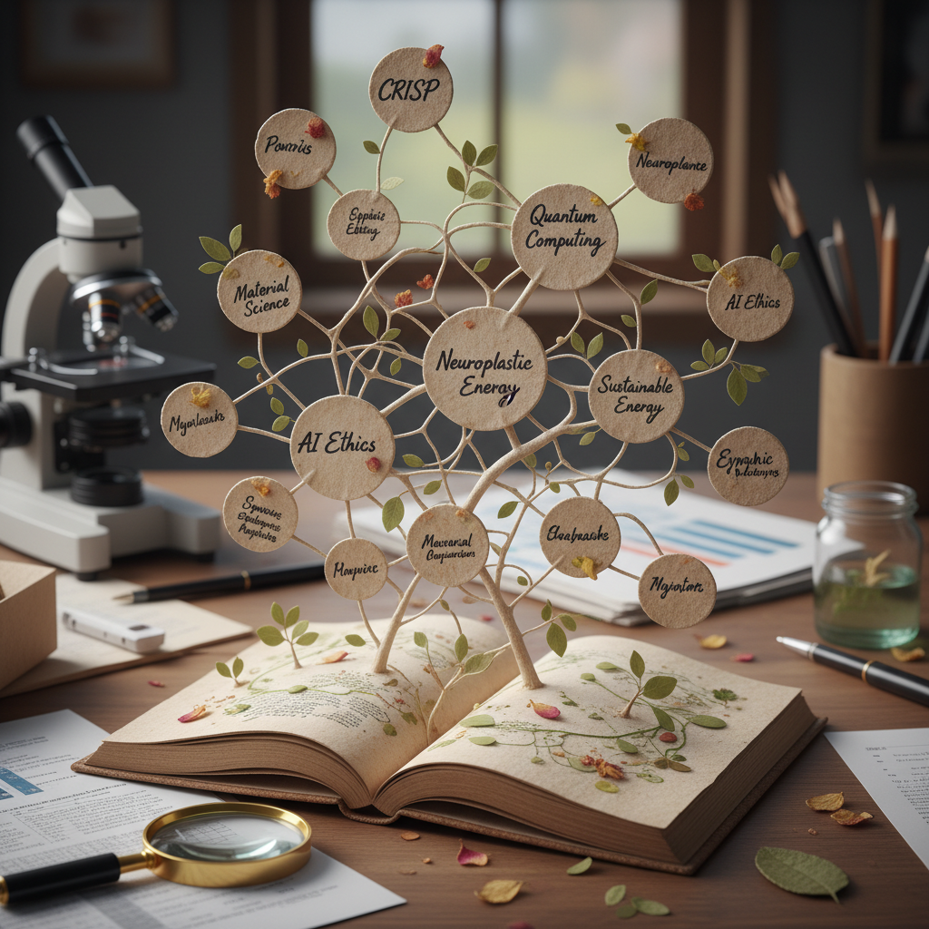 Literature graph built from seed paper for research discovery