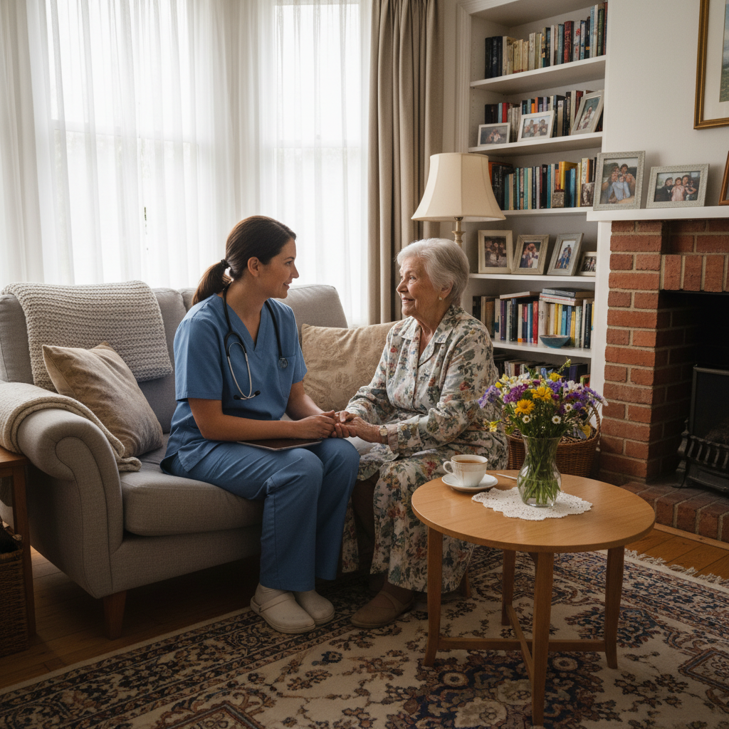 Compassionate Safe Hands Care team providing home healthcare