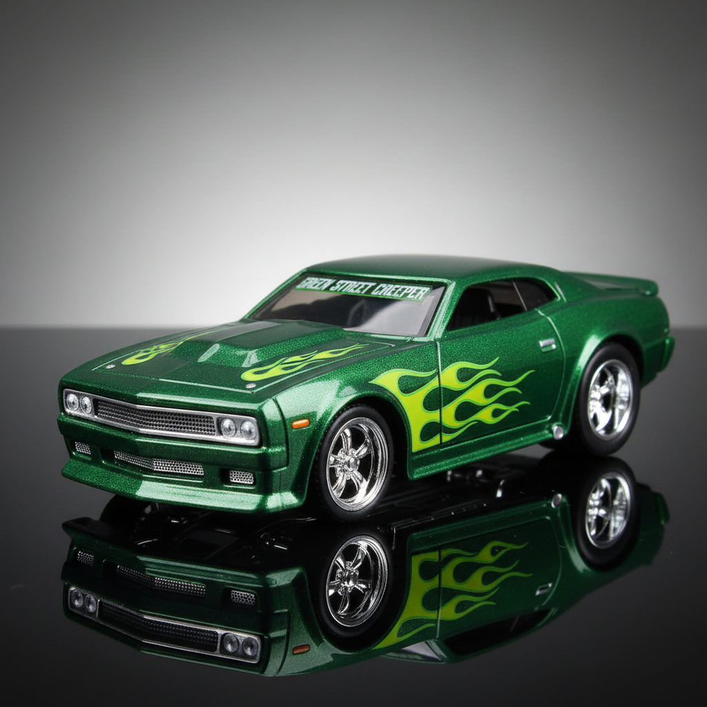 Green Street Creeper premium die-cast collectible car