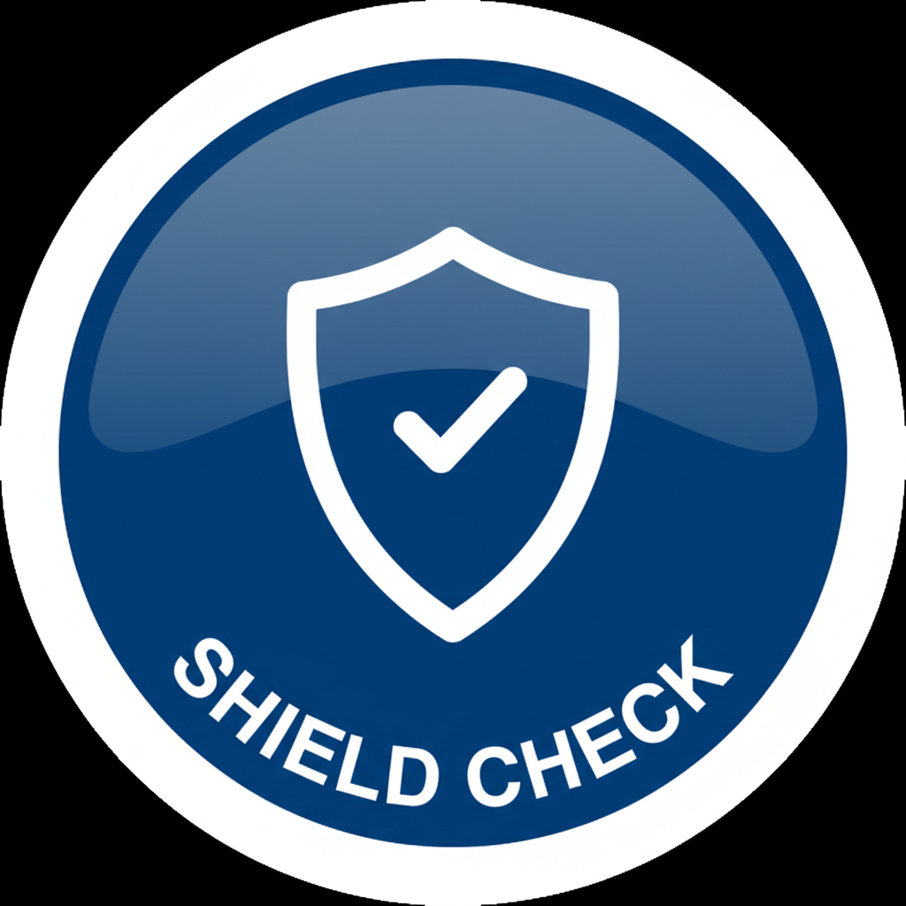 Shield check icon