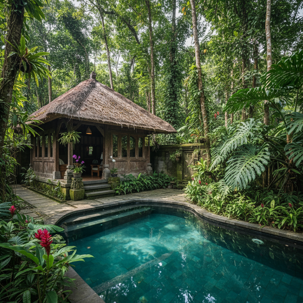 Bali Infinity Pool Jungle Villa - Ubud, Bali, Indonesia property exterior