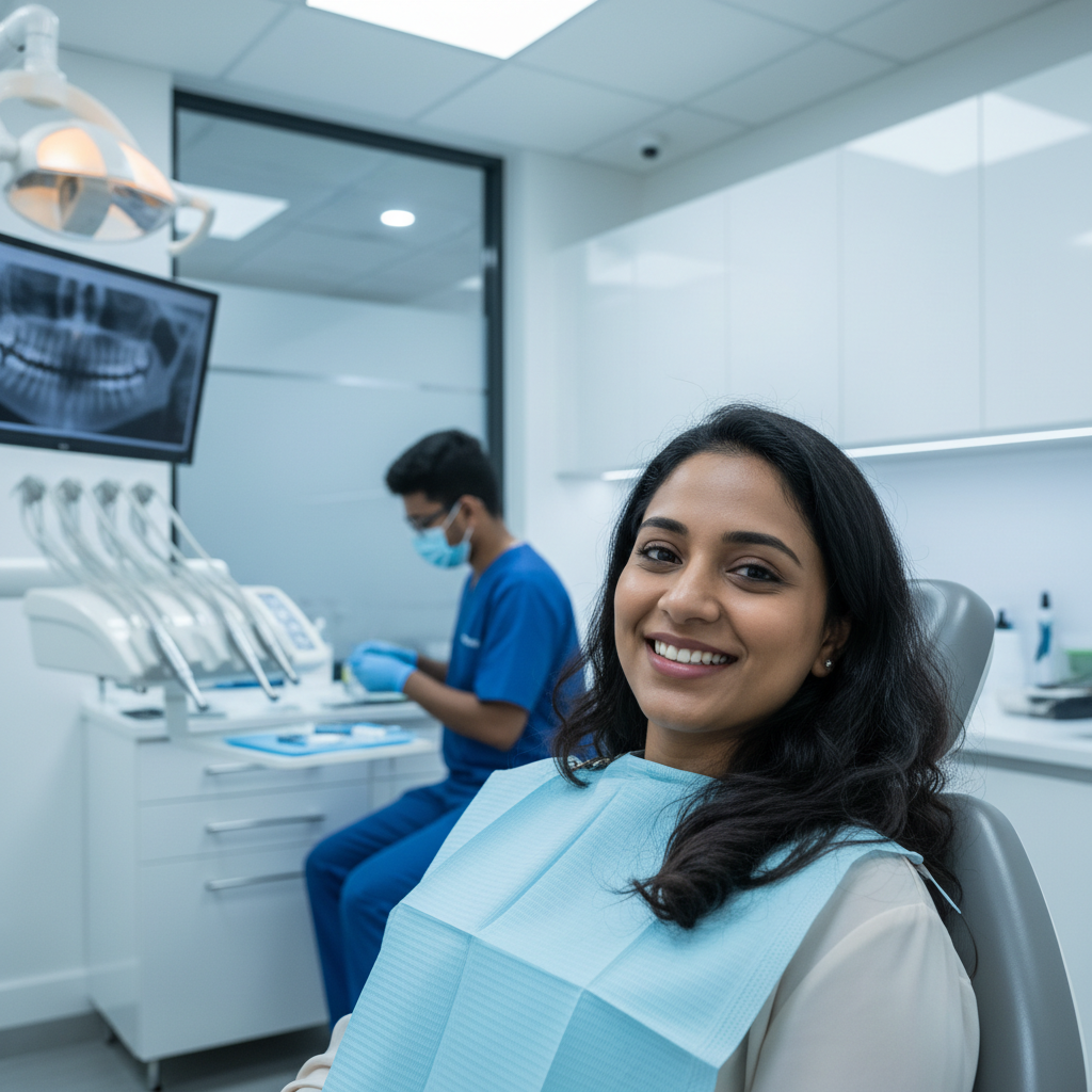 Priya Mehta, happy SmileCare patient from Delhi