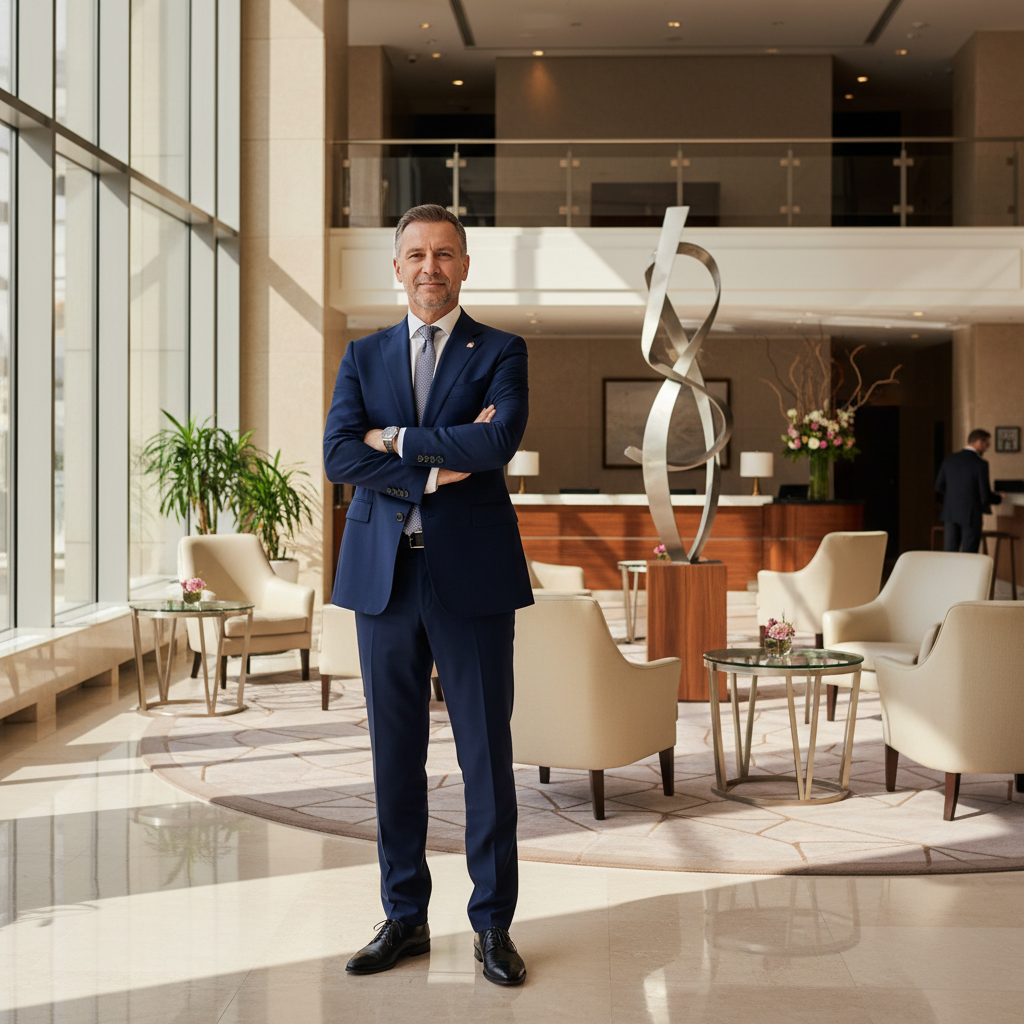 Nils Bergström, General Manager of Fjordhaus Hotel in Bergen, Norway
