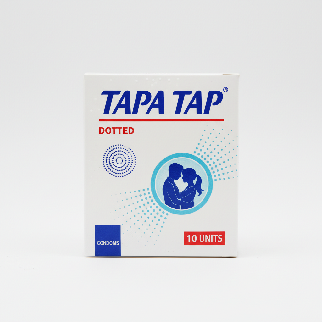 Tapa Tap Dotted condom pack of 10
