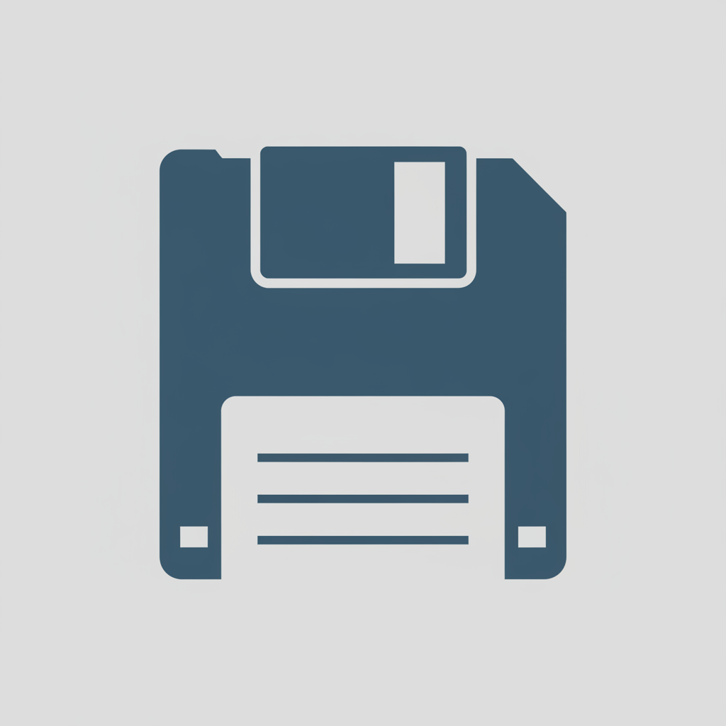 أيقونة الحفظ