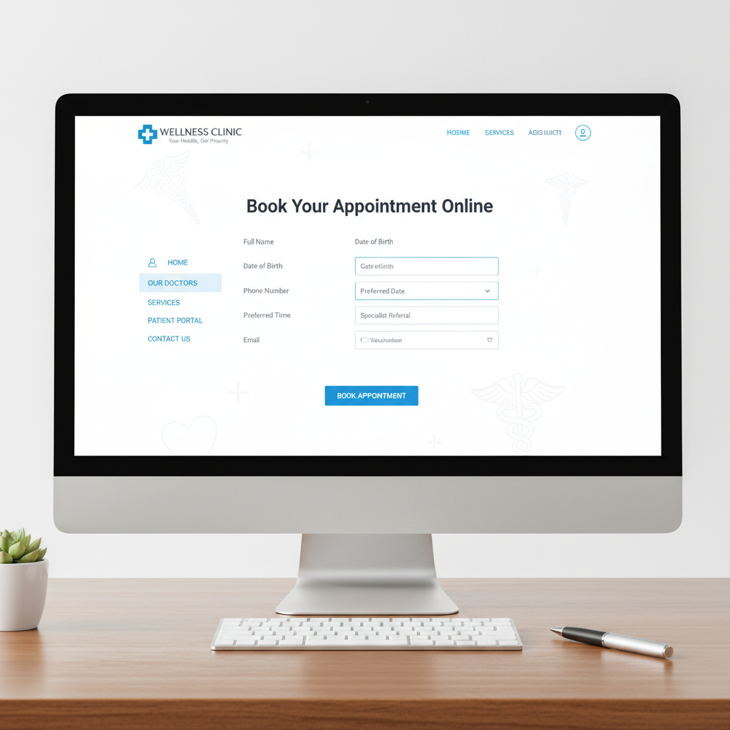 Site web médecin clinique Maroc - création site internet cabinet médical Casablanca santé digitale