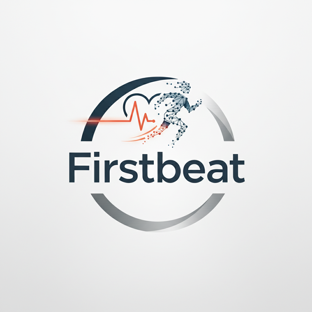 Heart health monitoring equipment with red heart symbol