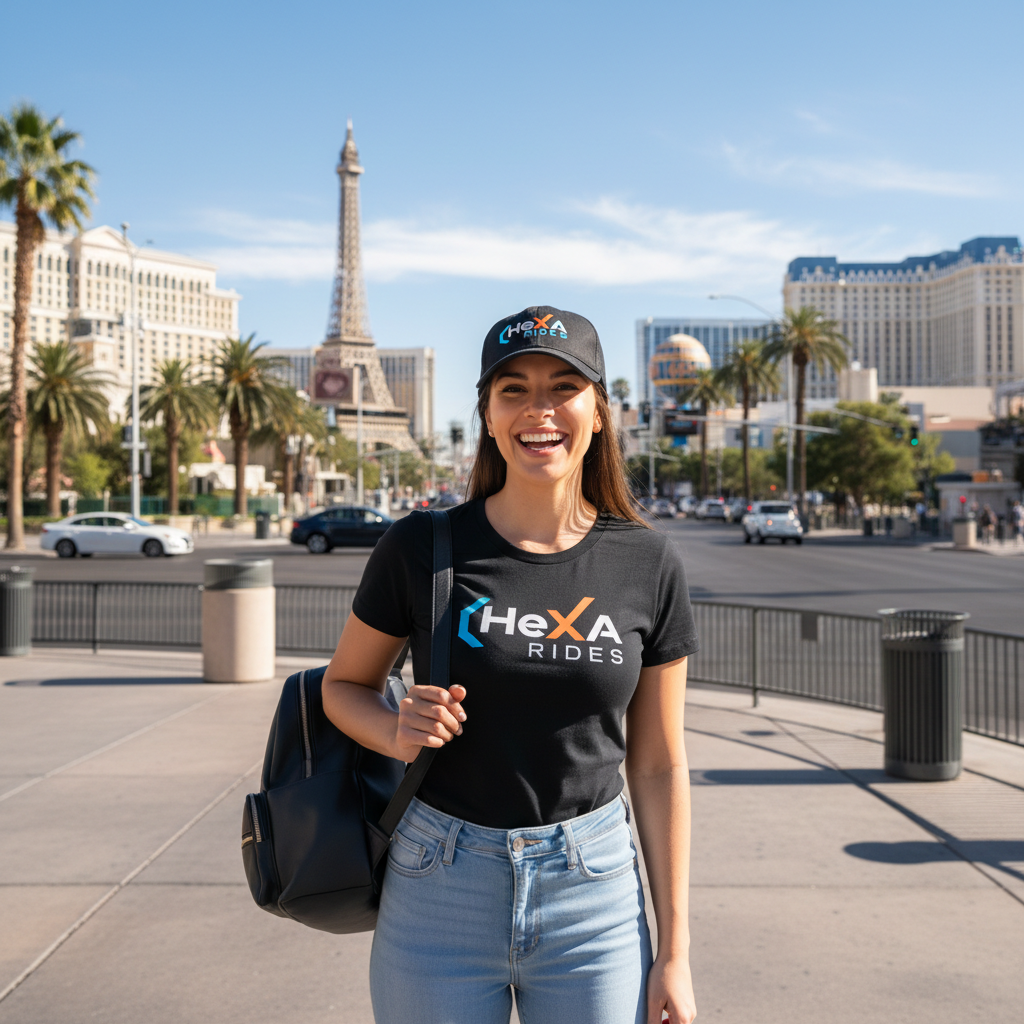 Jasmine R., satisfied HeXA RIDES customer from Las Vegas