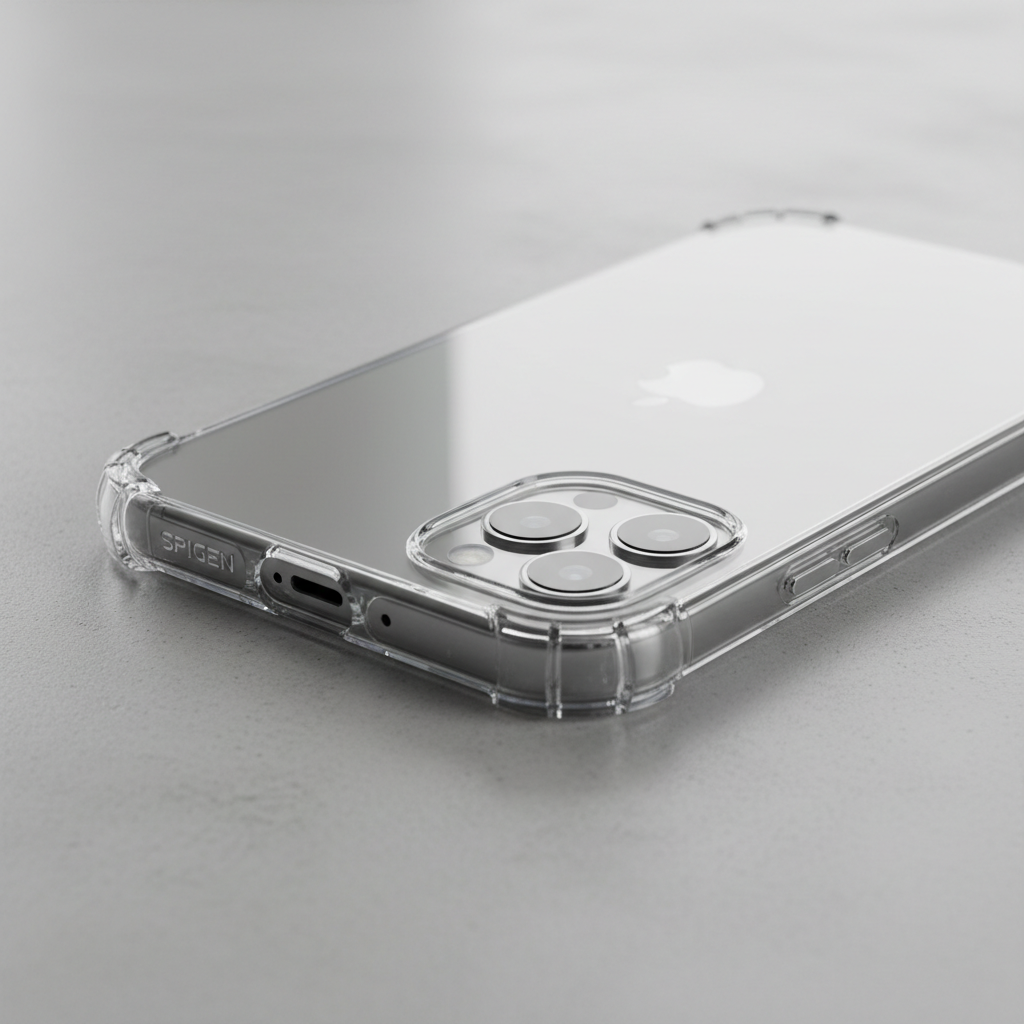 Mbrojtëse silikonike e zezë për iPhone 15 Pro