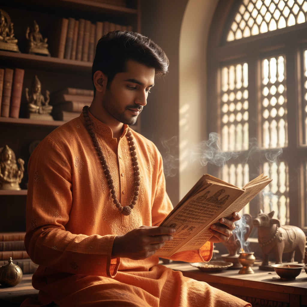 Pandit Rajesh Sharma - Senior Vedic Astrologer and spiritual guide