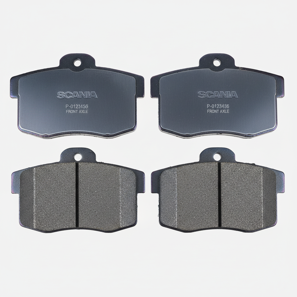 Heavy truck brake pads and drums for Volvo Scania BPW trailers