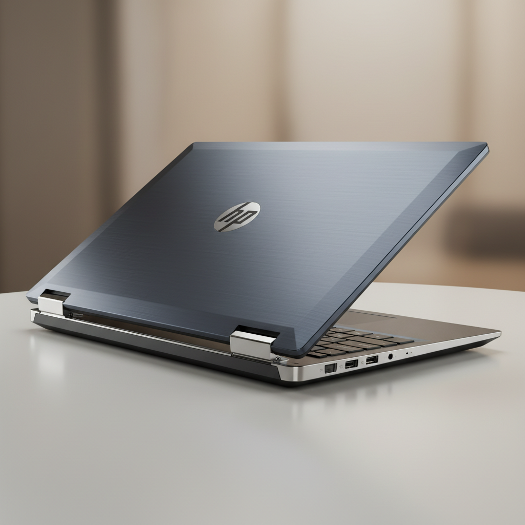 لابتوب HP سبيكتر فضي اللون بتصميم أنيق